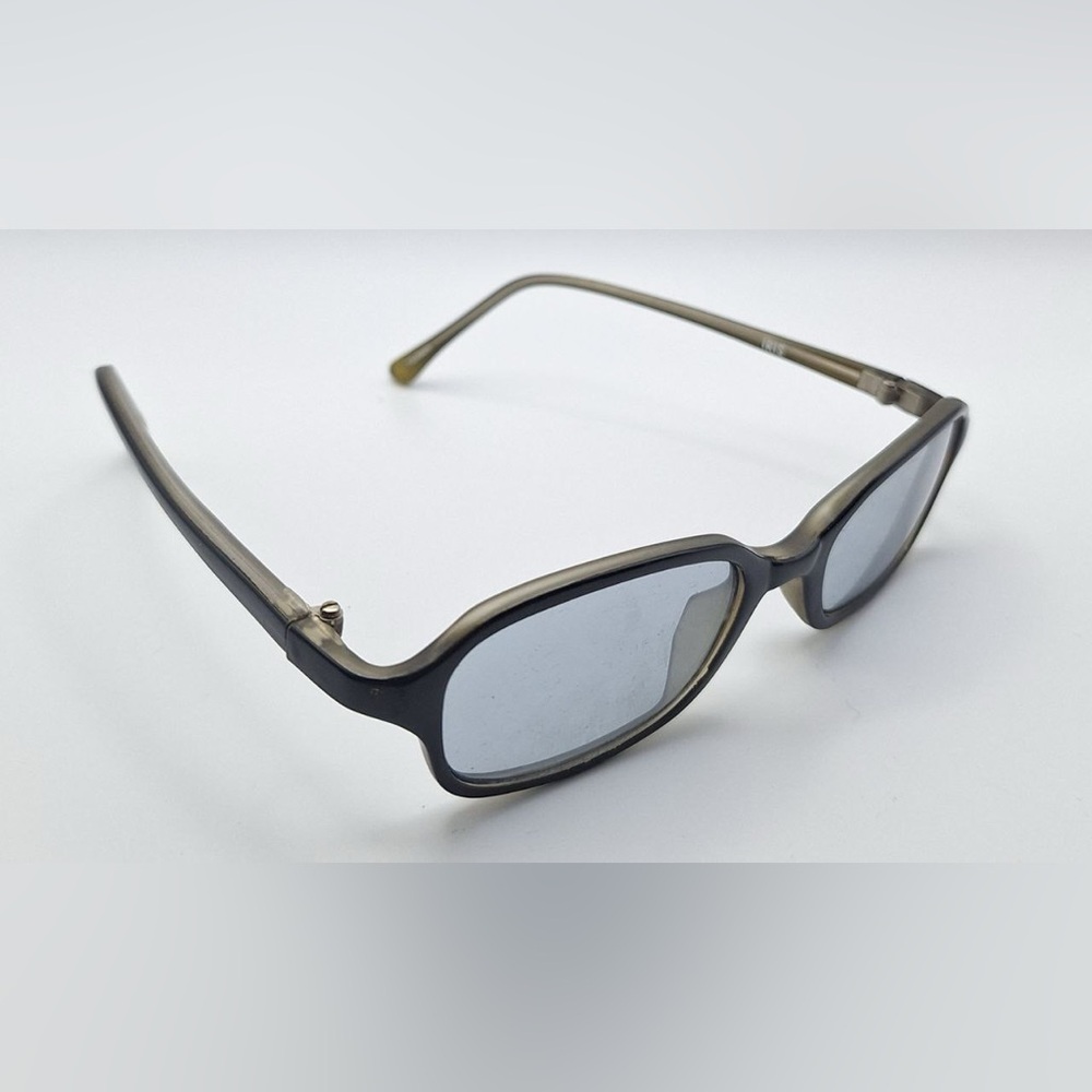 Vintage Iris 0605209 Black Oval Sunglasses Frames Only
